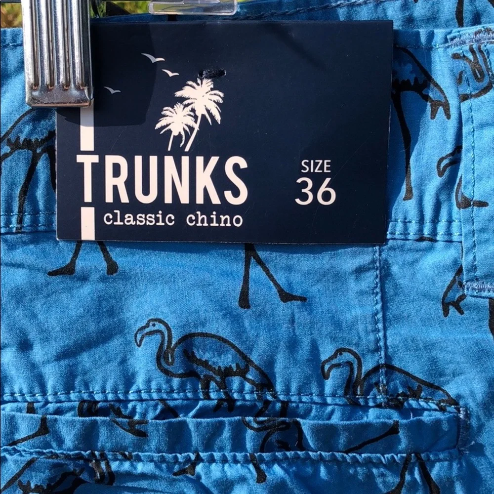 Trunks Surf & SwimCo Deep Water Luca Poplin men’s  Shorts size 36 new with tags